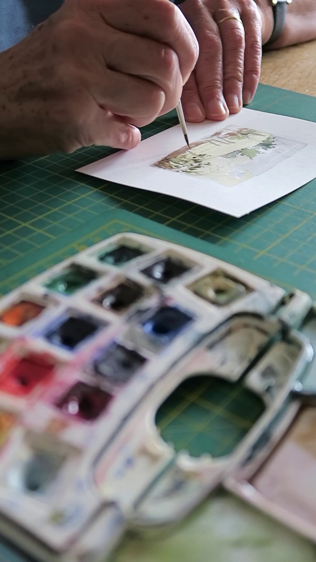 Tuba Watercolor Studio
